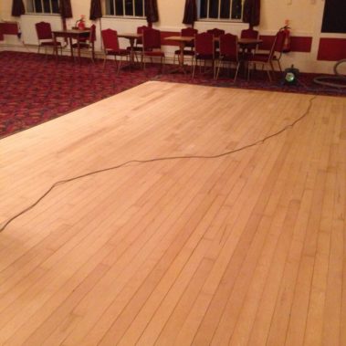 maple dance floor restoration