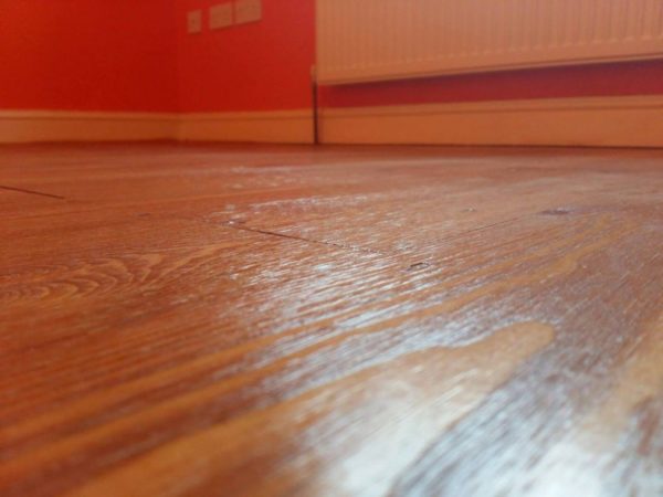 Pine Floor Sanded Gaps Filled And Sealed In York