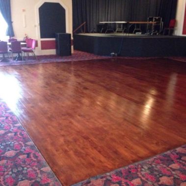 maple dance floor restoration