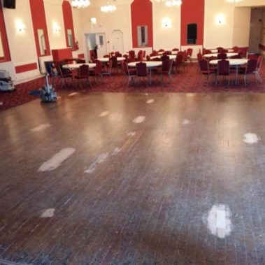 maple dance floor restoration