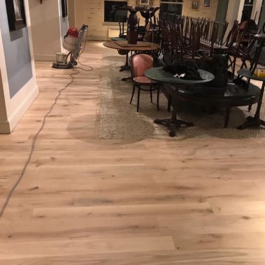 The Browns Pub Floor Restoration