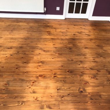 Pine boards floor- Clifton Moor York