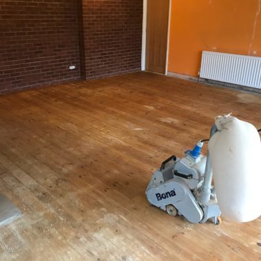 Pine Boards Floor Restored Goole