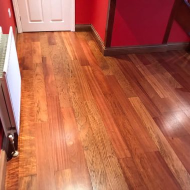 Solid merbau floor - Newland Selby