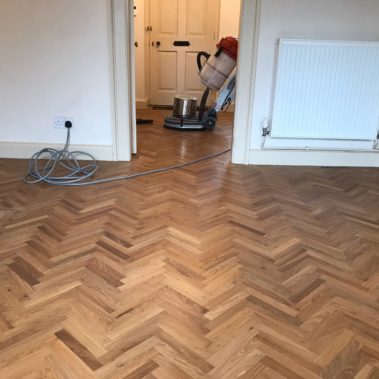 Solid Walnut Parquet Restoration Spofforth