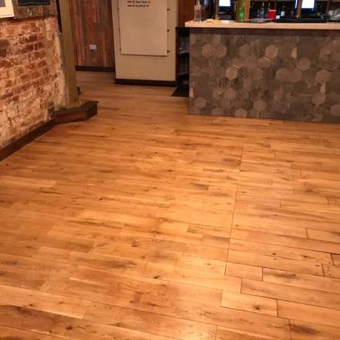 Tom Foolery Pub Floor Restoration