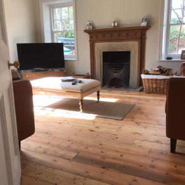 Reclaimed pine boards - Harrogate