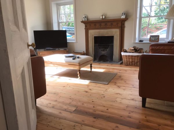 Reclaimed pine boards - Harrogate