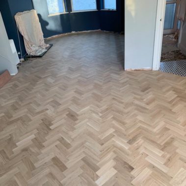 Unfinished Parquet installed Anlaby Hull