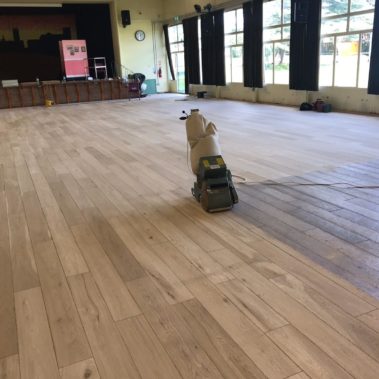 Engineered oak strip- Easingwold Academy