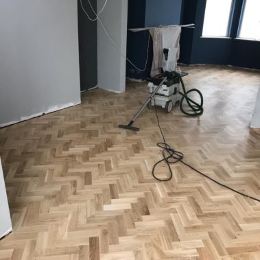 Unfinished Parquet installed Anlaby Hull