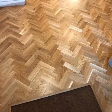 Parquet Floor Installation - Barlby