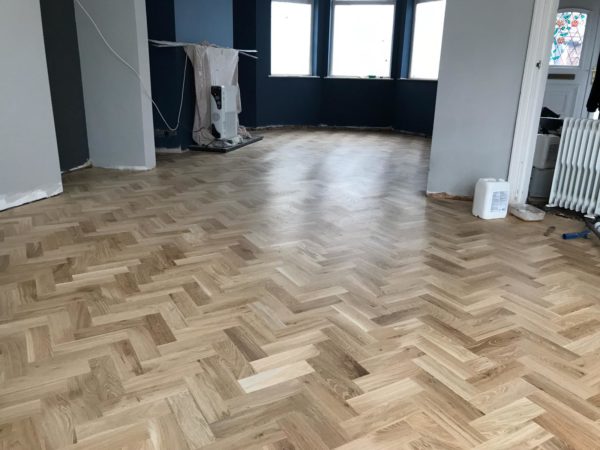 Unfinished Parquet installed Anlaby Hull
