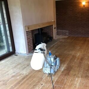 Pine Boards Floor Restored Goole