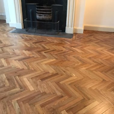 Solid Walnut Parquet Restoration Spofforth