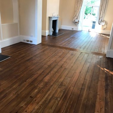 Victorian House Pine Floor Restoration
