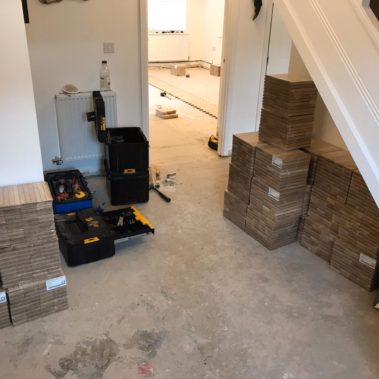 Parquet Floor Installation - Barlby