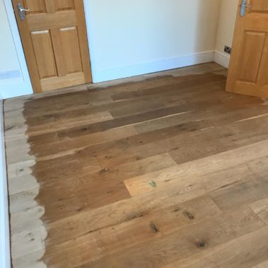 Engineered Oak Strip Sanded in Hook, Goole