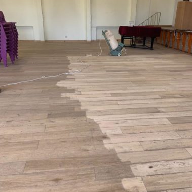 Engineered oak strip- Easingwold Academy