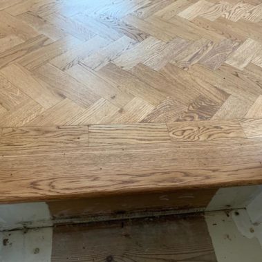 Parquet Installed Brough