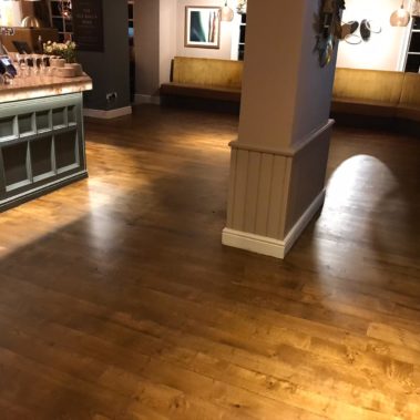 Oak Floor Restoration Old Bulls Head Pub