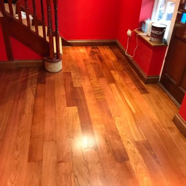 Solid merbau floor - Newland Selby