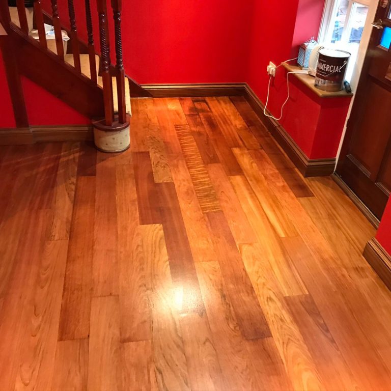 Solid merbau floor - Newland Selby