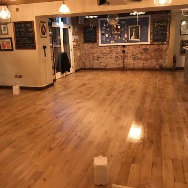 Tom Foolery Pub Floor Restoration