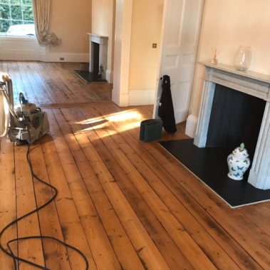 Victorian House Pine Floor Restoration