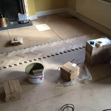 Natural Grade Oak Parquet