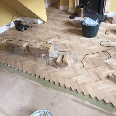 Natural Grade Oak Parquet