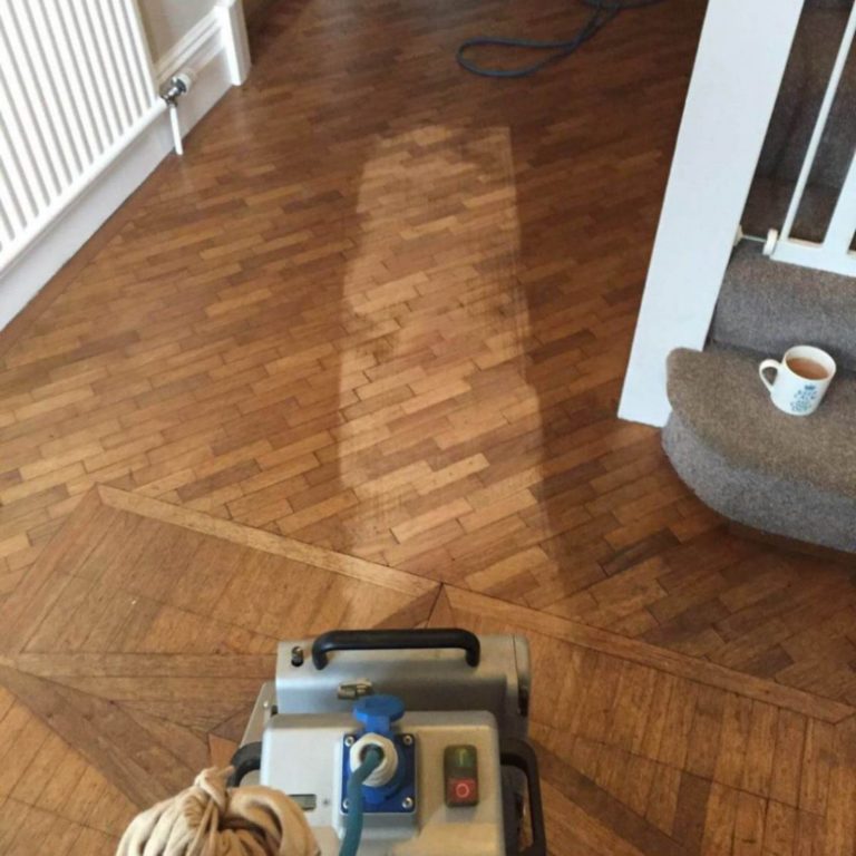 Parquet Floor Sanded