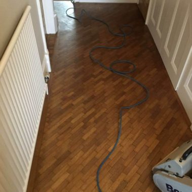 Parquet Floor Sanded
