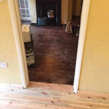 Pontefract Reclaimed Pine Floor