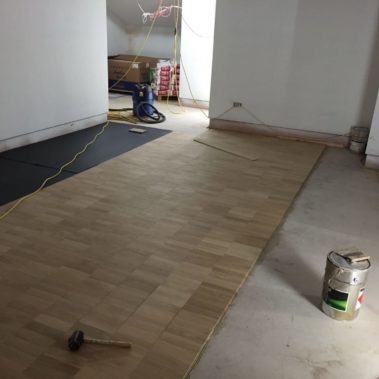 oak parquet Hull University