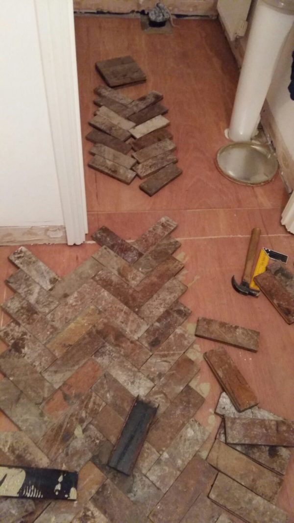 Reclaimed Parquet Flooring Howden