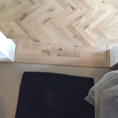 Oak Parquet Floor Laid York