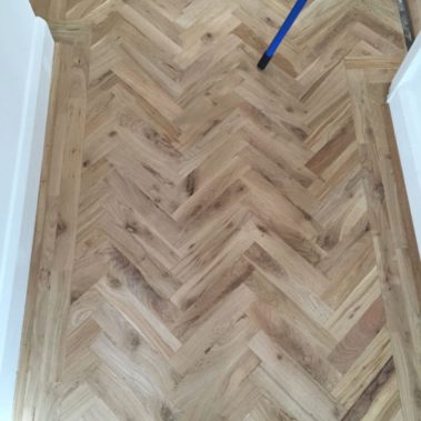 Oak Parquet Floor Laid York