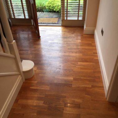 Engineered Oak Floor Restoration