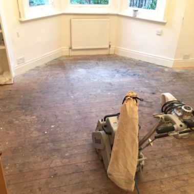 Wood Floor Sanded In York