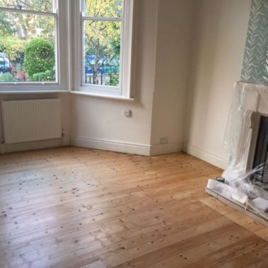 Wood Floor Sanded In York