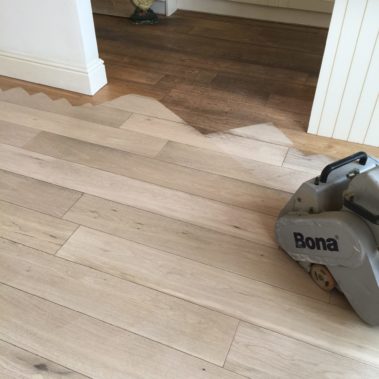 Engineered Oak Floor Restoration Hull