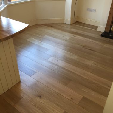 Wood Worktop Sanding and Engineered Oak Floor Restoration Hull