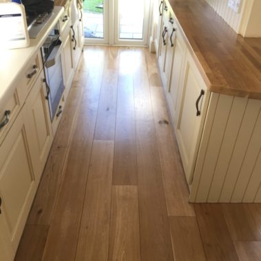 Wood Worktop Sanding and Engineered Oak Floor Restoration Hull