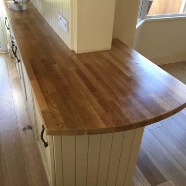 Wood Worktop Sanding and Engineered Oak Floor Restoration Hull