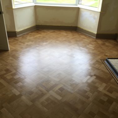 Solid Oak Parquet Restore North Cave