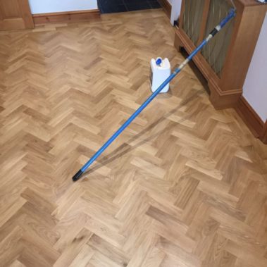 Parquet Floor Restored