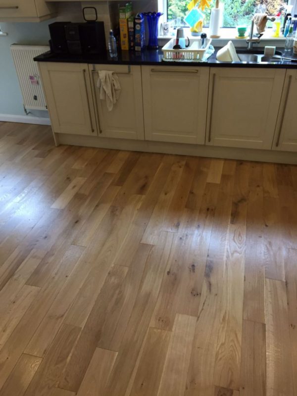 Oak Strip Floor Sanded And Sealed Hull