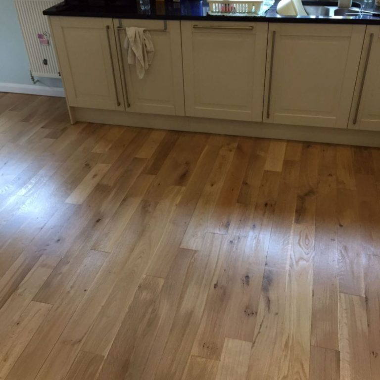 Oak Strip Floor Sanded And Sealed Hull