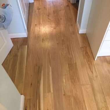 Oak Strip Floor Sanded And Sealed Hull